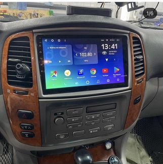 Автомагнитола Teyes на Toyota Land Cruiser 100