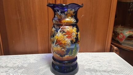 Ваза большая с росписью