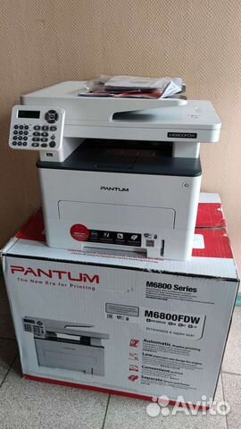 Мфу лазерное Pantum m6800fdw,ч/б