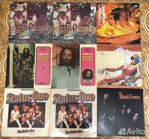 Западные исполнители Виниловые пластинки