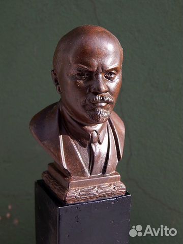 Бюст Ленина бронза