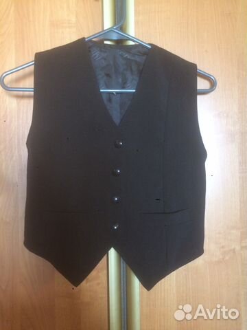 Жилет школьный на девочку