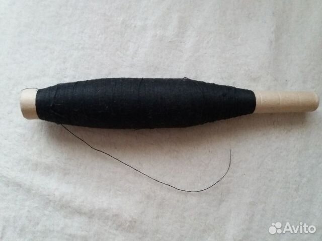 Спицы 2.5х1050мм на леске и шерсть на шпульке