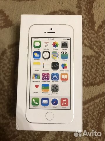 Коробка от iPhone5s