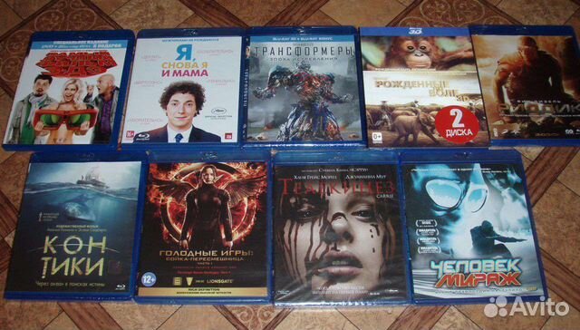 Blu-ray диски новые лицензии