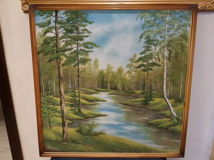 Картина (мрам.крошка) 1метр -1метр