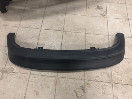 Накладка заднего бампера Kia Rio 15-17 год