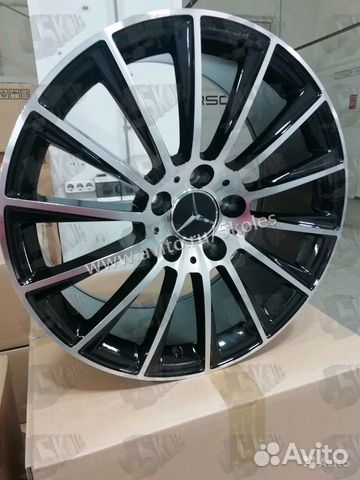 Новые диски на Mercedes R20