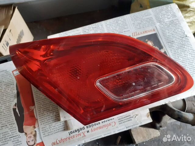 Фонарь Opel Astra J Хетчбэк