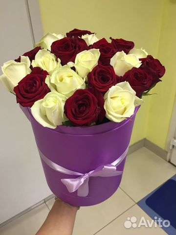 21 роза микс с доставкой