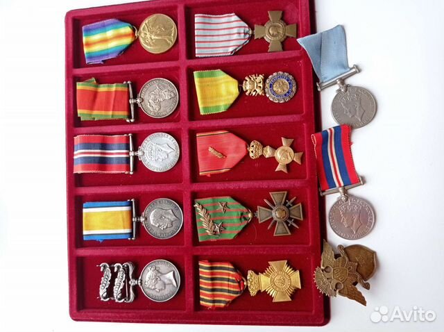 Медали Англии и др. стран