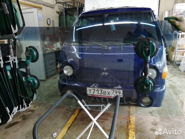 Лобовое стекло на Хендай Портер