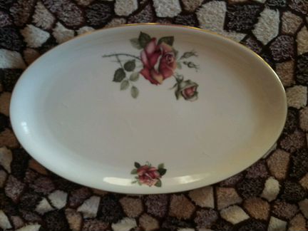 Блюдо богемия чсср