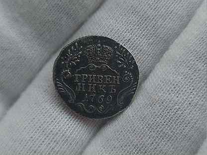 Монета гривенник 1769