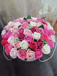 Букет цветов из мыла