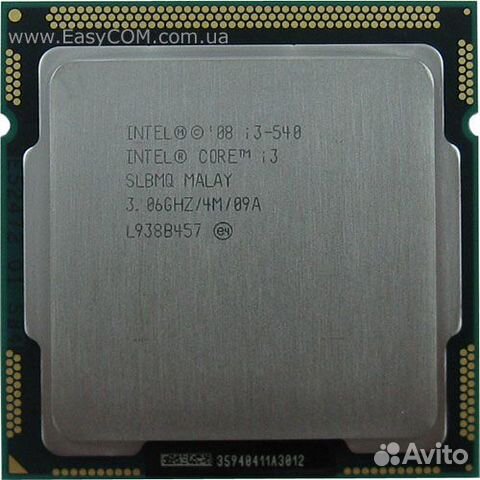 Процессор Intel Core i3-540 LGA1156