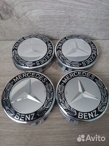 Колпачки заглушки на оригинальные диски Мерседес