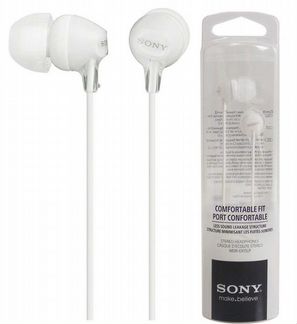 Наушники Sony MDR-EX15LP White