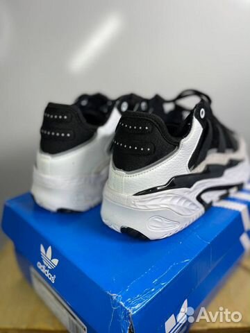 Кроссовки Adidas NiteBall White-Black