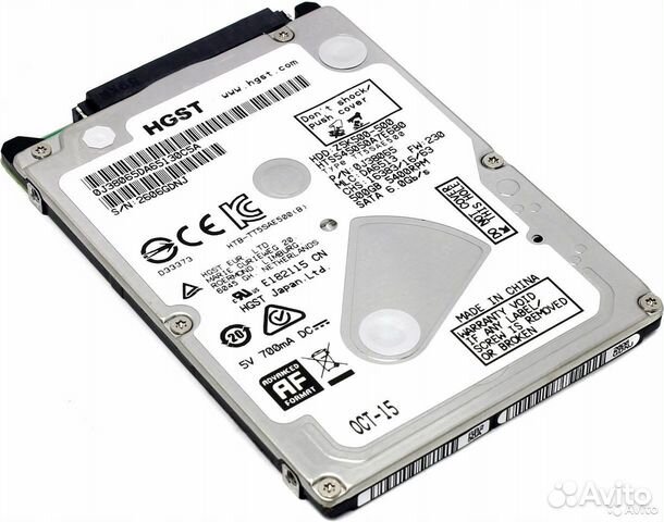 Жесткий диск hgst Travelstar Z5K500 500 Гб HTS5450