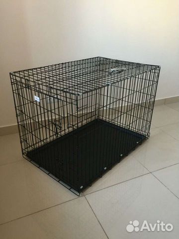 Новая клетка с пластиковым поддоном