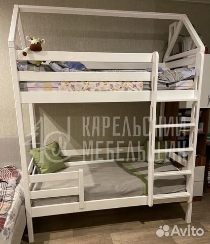 Двухъярусная кровать Домик 