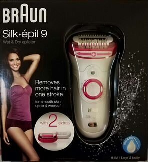 Эпилятор braun silk epil 7 для сухой и влажной эпиляции