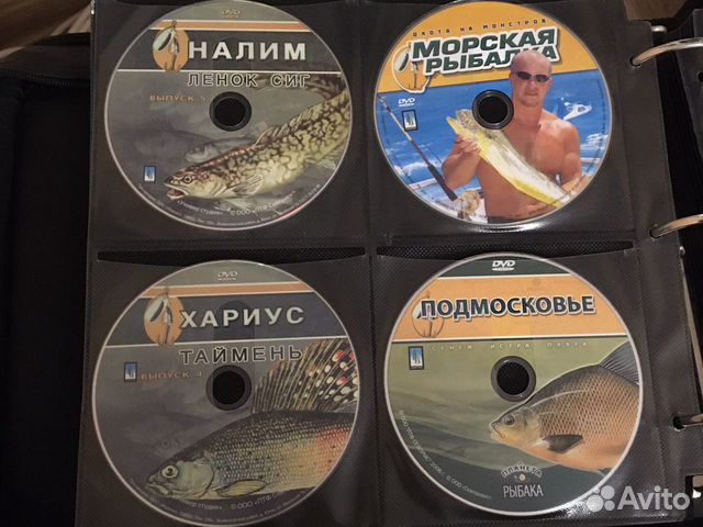 DVD о рыбалке / Доставка
