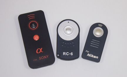 Пульты для фото Canon, Nikon, Sony