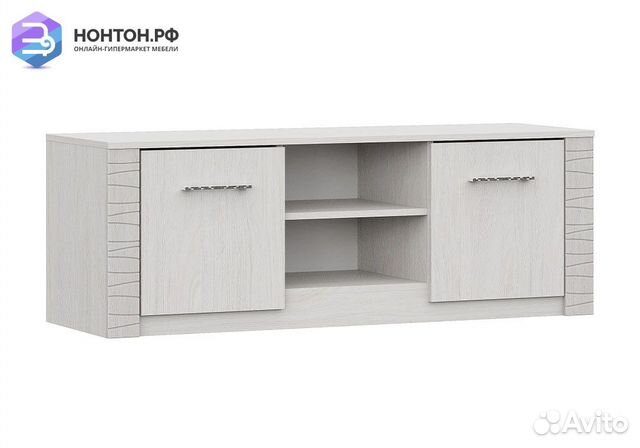 Тумба под тв 1.3 м Вирджиния ясень анкор светлый