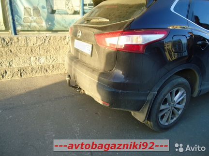 Фаркоп(тсу,прицепное) на Nissan Qashqai J11 2014