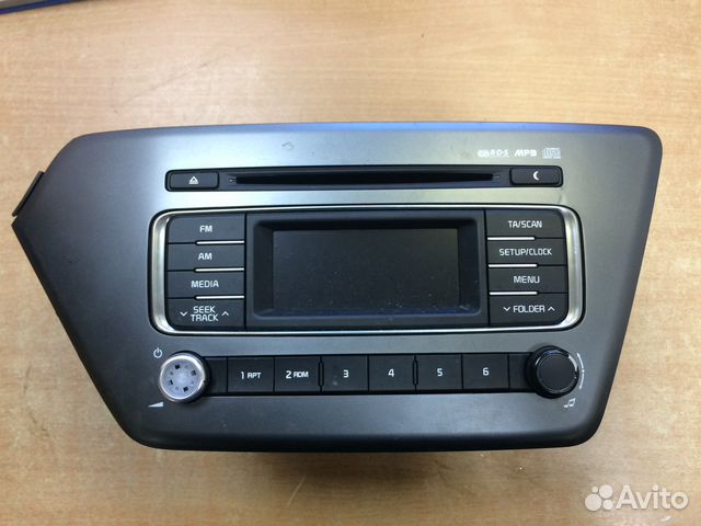 Штатная магнитола Kia Rio 3 2011-2017