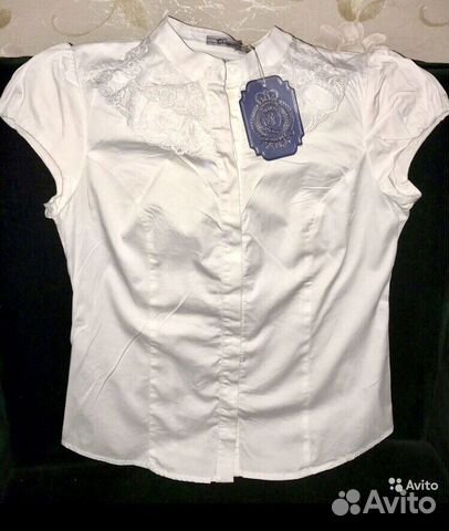 Рубашка белая женская Choupette новая, рост 170см