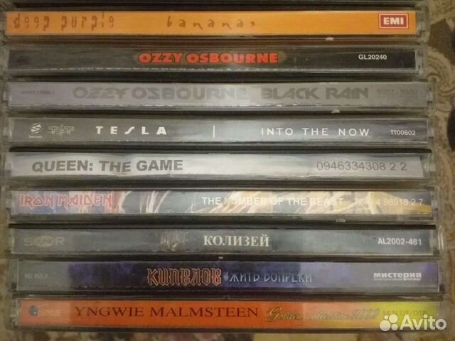 Cd диски музыка hard rock, heavy metal