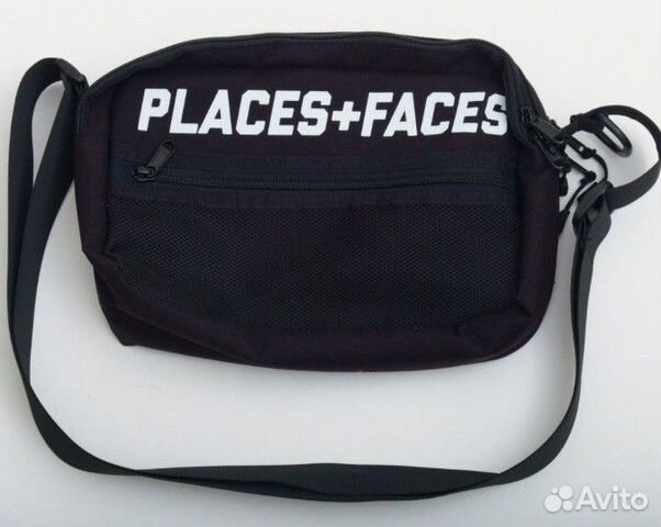 places faces shoulder bag