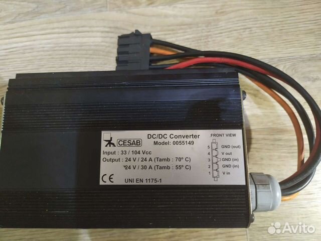 Преобразователь постоянного тока cesab 0055149