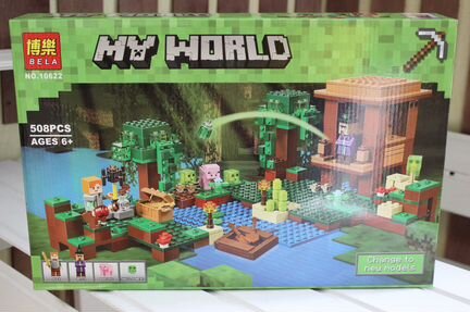 Конструктор Bela Minecraft Хижина ведьмы 10622