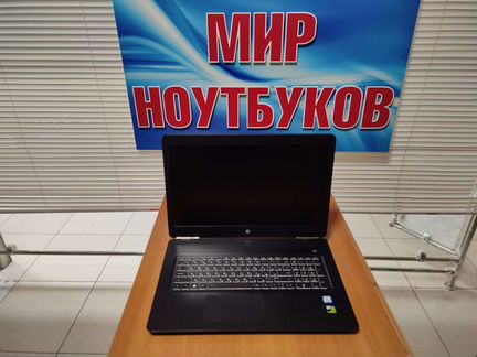 Игровой ноутбук HP / 17 дюймов / рассрочка / GTX