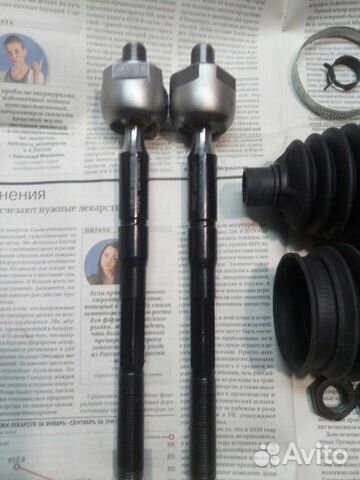 Рулевые тяги с пыльниками на Kia Rio 3,Solaris-1