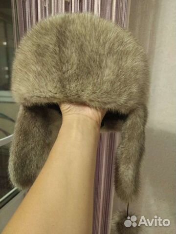 Шапка норковая женская бу