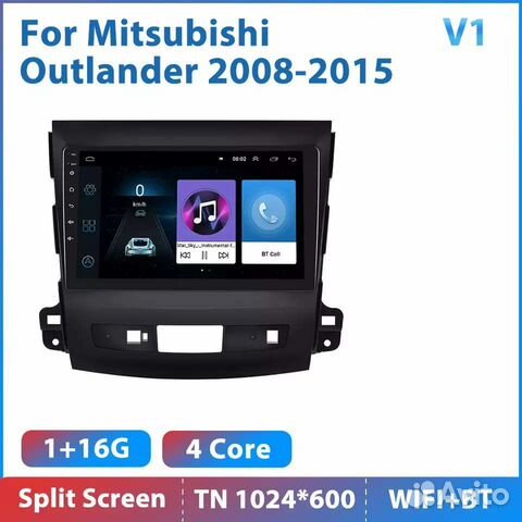 Автомагнитола Android Mitsubishi Outlander 08-15гг