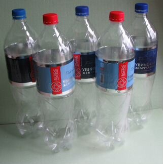 Бутылки пластиковые 1,5л