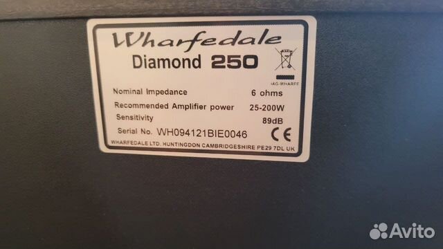 Акустические колонки Wharfedale Diamond 250