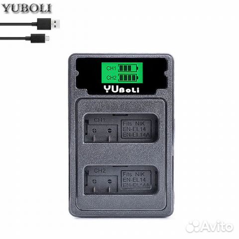 Двойное USB зарядное устройство Nikon EN-EL14