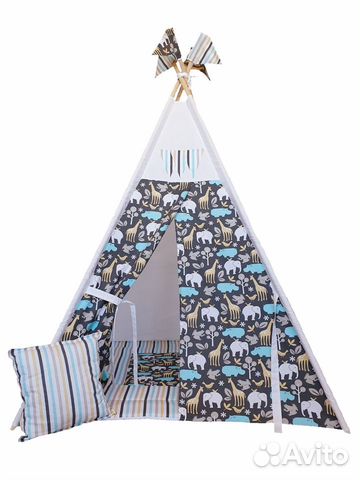 Детский домик вигвам игровая палатка