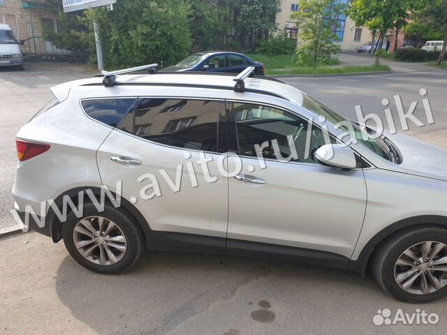 Багажник на крышу Хендай Санта Фе в Краснодаре*