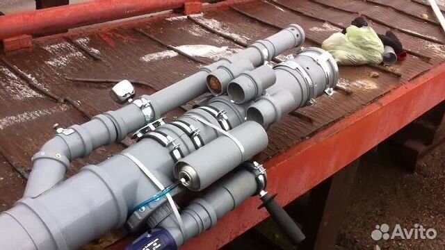 Фальшивый миномет чертеж из канализационных труб