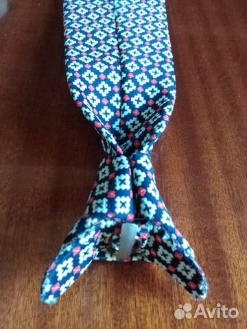 Оригинальный галстук унисекс с прищепкой