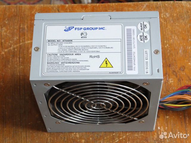 Блоки питания 250-550w