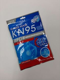 Маска респиратор KN95 с клапаном
